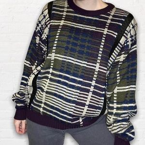 Vintage 90’s Plaid Sweater